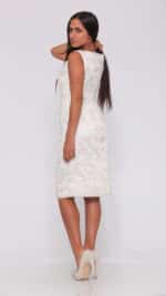 Silver Lace Dress - Image 2