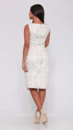 Silver Lace Dress - Image 5