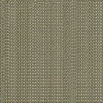 Flat close-up of textured linen fabric showing tightly interlaced sage green, ivory and beige threads in a small, regular woven pattern.